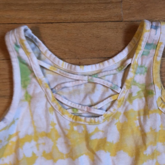 Little Girls Tie Dye Romper - Picture 3 of 4